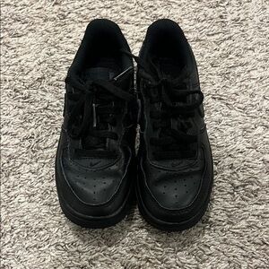 Kids Black Nike Airforce